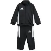 Adidas Performance Tiro trainingspak zwart/wit Jongens/Meisjes Polyester Opstaande kraag - maat 62