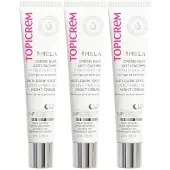 Topicrem Mela Anti-Dark Spot Gentle Peeling Night Cream 3x40 ml Crème