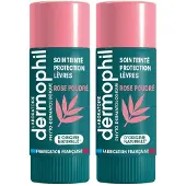Dermophil Hydra Lippenverzorging Poederroze 2x4 g Make-up