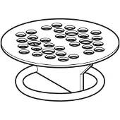 Geberit Keramag urinoirsieve - 595751000