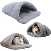 Famanu knuffelbed voor kleine dieren - grijs