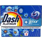 Dash 4x Wasmiddelcapsules 4in1 Platinum Pods Zeebries 15 Stuks
