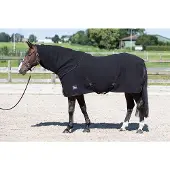 Harry's Horse Zweetdeken Met Oprolbare Nek Zwart - 155/205