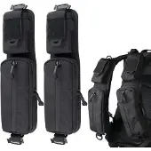 Famanu – Molle-accessoiretas met ritssluiting, geschikt voor bevestiging aan schouderriem of rugzak