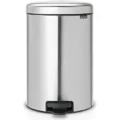 Brabantia NewIcon Pedaalemmer 20 Liter Mat Staal