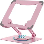 Famanu - Verticale aluminium laptopdock verstelbaar zilver
