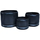 Buitengewoon Boet Pot Rickard Grijs M 20x25cm 1stuk