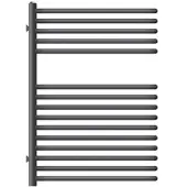 LuxeBath ML-Design badkamer radiator 500 x 800 mm antraciet, design radiator voor badkamer, design radiator handdoekdroger handdoekverwarmer handdoekstang, incl. montageset