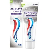 Aquafresh 3x Tandpasta Complete Care Whitening 75 Ml