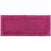 Homescapes badloper framboos 40x100 cm gemaakt van 100% katoen