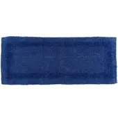 Homescapes badkamerloper donkerblauw 40x100 cm gemaakt van 100% katoen