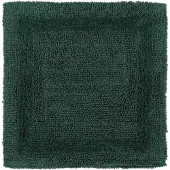 Homescapes douchemat bosgroen 50x50 cm gemaakt van 100% katoen