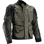Leatt ADV MultiTour 5.5 Bos Zwart Olijf Waterdichte Textieljas Maat M