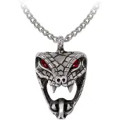 Alchemy - Snake Bite (Naeddre) Ketting - Zilverkleurig