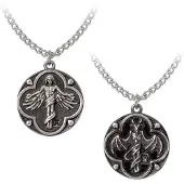 Alchemy - St. Levantius Talisman Ketting - Zilverkleurig