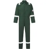 Portwest Lichtgewicht, antistatische overall, model FR, 280 gram - Maat S - Groen -