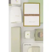 Zusss Geurhanger In Doosje Bedankt Voor Alles Papier / Glas Lichtgroen