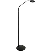 Steinhauer Exclusive - vloerlamp - Zenith2 - zwart - kunststof metaal - design lamp - LED - 4395ZW