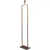 Steinhauer Bronzen Vloerlamp Stang 4740BR, klassieke metalen vloerlamp met kantelbare functie en afmeting 147 cm hoog, robuust ontwerp van