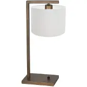 Steinhauer Tafellamp Stang met witte kap