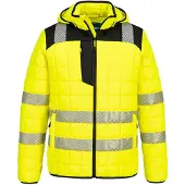 Portwest Pw3 Square Baffle Jack T165 Hi-vis Winddicht Waterafstotend Uv-bescherming | Maat: 2XL
