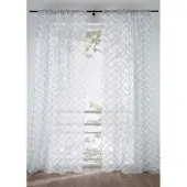 Bonprix Transparant gordijn van burn-out stof (1 stuk) maat H/B: 225/135 cm