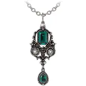 Alchemy Gothic - Gothic Choker - Lost Jewels of Paris - voor Vrouwen - zilverkleurig | Maat Standard