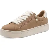 Tamaris lage toptrainers 1-23313-41-310 damesschoenen vegan bruin