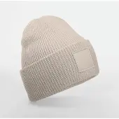 Beechfield Muts met brede revers en toon-op-toon patch B336R