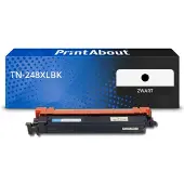 PrintAbout Toner TN-248XLBK Zwart Hoge capaciteit geschikt voor Brother