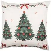Clayre & Eef Sierkussen Beige Synthetisch Kerstboom