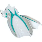 Oceanic Manta Ray Diving Fins Wit,Blauw EU 41-44