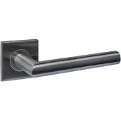 Intersteel deurkruk Q 04 op rozet 53x53x6mm pvd antraciet