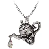 Alchemy - Poison Brew Teapot Ketting - Zilverkleurig