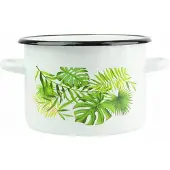 EMALIA RYBNIK Emaille Pan Monstera 18 cm / 3 L - Inductie