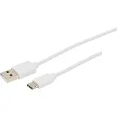 Erard 722442 USB-kabel 1 m USB C USB A Wit