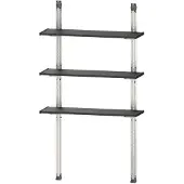 Keter Wandplankenset 97cm - 114x39,5x7,5cm - Zwart