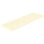 vidaXL Wand Hoofdbord 12 st Crème Kunstleer