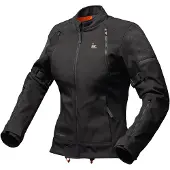 Modeka Muva damesmotorfietstextiljas, zwart, maat 46