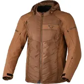 Macna Cocoon 2.0 waterdichte motorfietsjas, textiel, bruin, maat XL