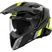 Airoh Commander 2 Skip, avonturenhelm ,Mat Grijs/Neon-Geel/Zwart ,S