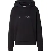 EA7 Dames Fancy Strass sweatshirt zwart (M), Casual, Sportief, Katoen 7W000537_AF15831