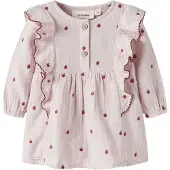 Lil´ Atelier Jurk groen / rosa / rood