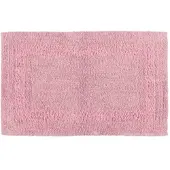 Homescapes badmat roze 50x80 cm gemaakt van 100% katoen
