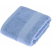 Homescapes badstof handdoek 100% katoen lichtblauw