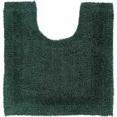Homescapes toiletmat bosgroen 50x55 cm gemaakt van 100% katoen