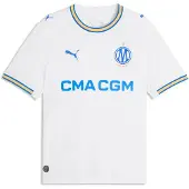 Puma Functioneel shirt 'OM Home' azuur / citroengeel / wit