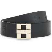 HUGO Dames Zita zwarte leren riem (95cm), Casual, Leer 50522681