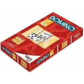 Cayro Domino Dubbel 6 Kleur Tin