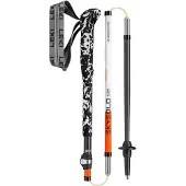 LEKI - Skysolo FX.One Carbon - Trekkingstokken 120 cm, neonorange /zwart